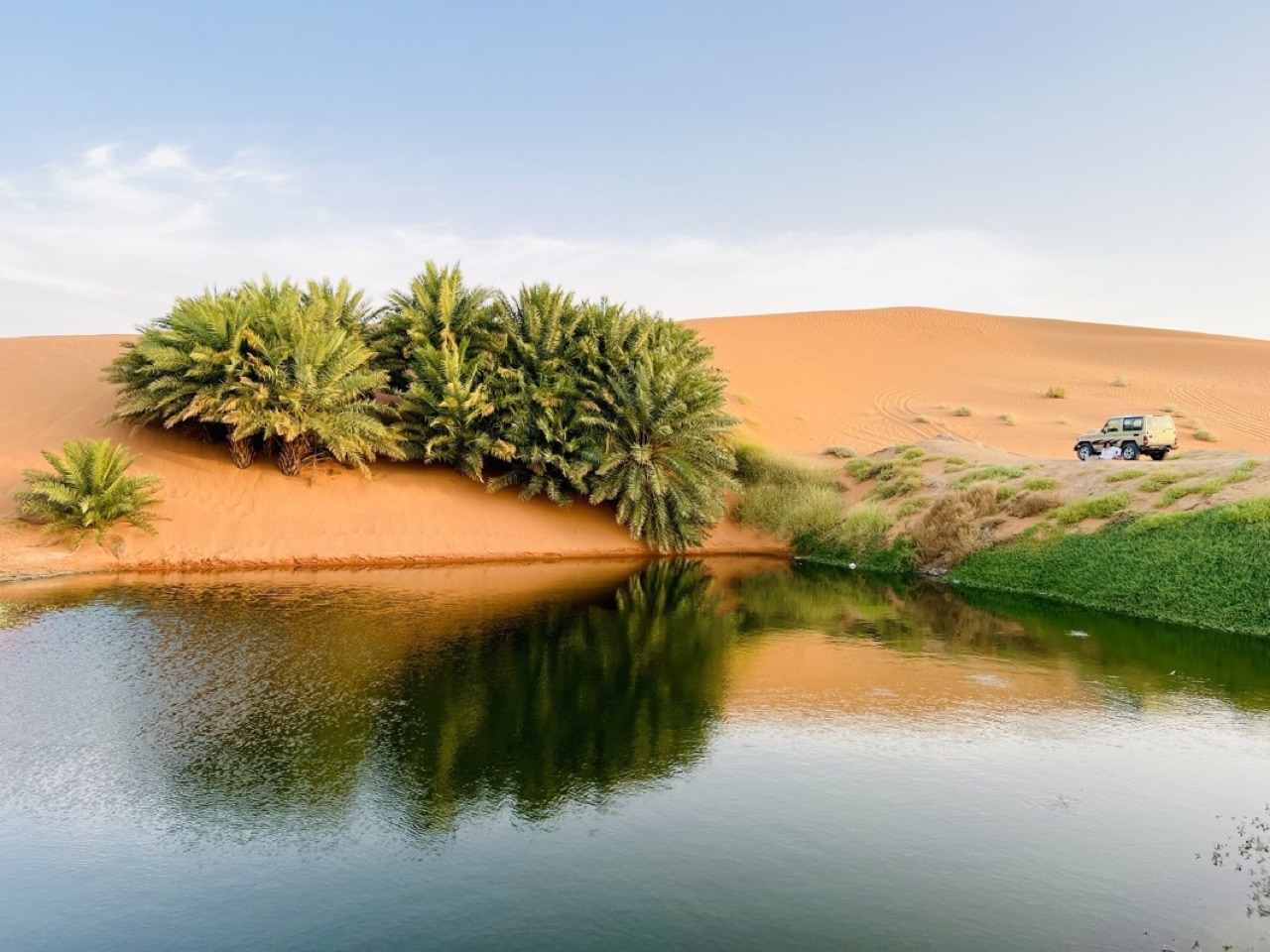 الواحة الخضراء (بحيرة برودان)